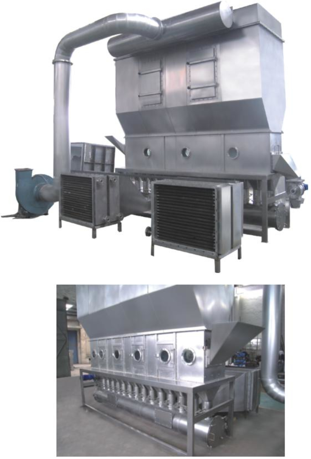 XF Series Fluid Bed Drying Makinarya
