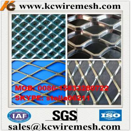 Factory!!!!! KangChen Protecting mesh application and galvanized steel wire material grill expanded metals