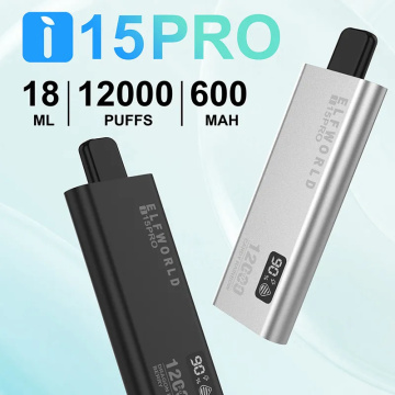 Elfworld i15Pro 12000 일회용 vape 장치 도매