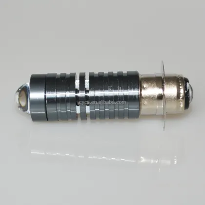 Hi/Lo Beam White Yellow LED Moto Bulbs - Super Bright Motorcycle Headlight
