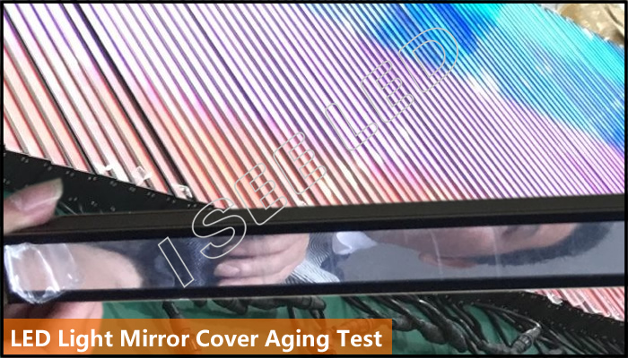 Mirror LED Light Digital Controllable aging test