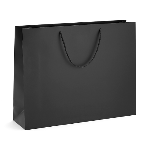 Custom printed brown kraft paper shopping bag
