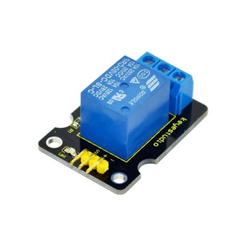 Keyestudio 5V Single Relay Kompatibel untuk Arduino Mega 2560 R3 dan Micro: Bit