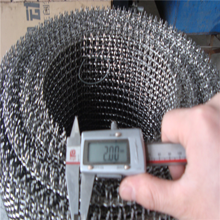 Stainless steel crimped wire mesh for factory