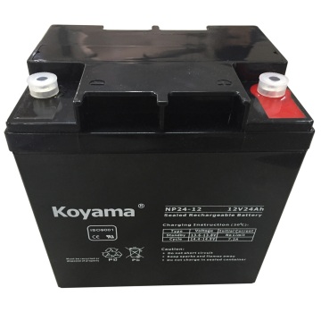 Bateri gel solar CBB 12V 24AH untuk sistem pencahayaan LED dan UPS