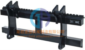 wheel load machine attachments pallet fork frame