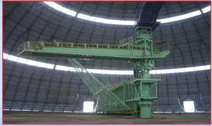 High Efficiency Continuous Loading Stacker Reclaimer for Conch Group, Jidong Group, CR Group, Huaxin Cement, and Lafarge Cement