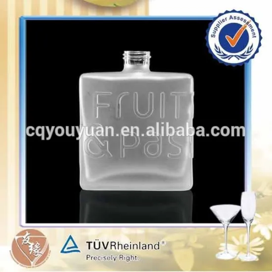 Wholesae hand sanitizer 200ml frosted glass unique lotion bottles