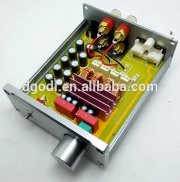 made in china clear anodized aluminum amplifier case and knob