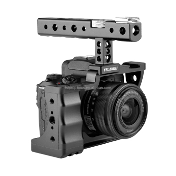 Professional Aluminum Camera Cage for Canon EOS M50 - YELANGU M50 Stabilizer Rig
