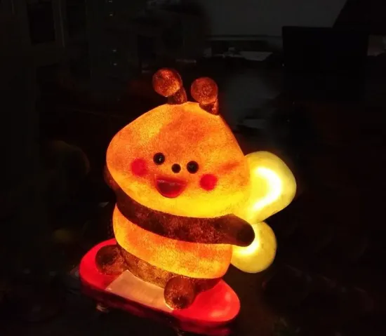 Simulated Luminous Bee Lights