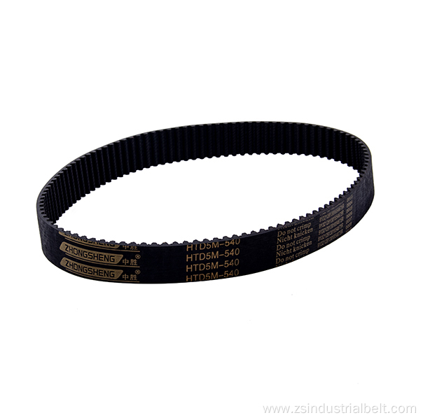 Specially coated high quality rubber timing belt