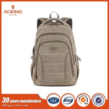 Competitive price canvas computer laptop bag backpack china