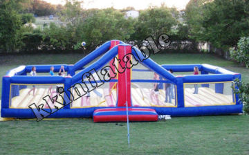 backyard inflatable volleyball court, PVC inflatable sports field
