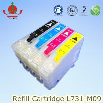 Empty refillable ink Cartridge L731-M09