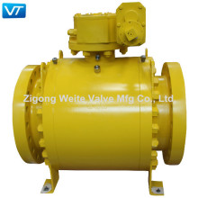 Crude Oil API 6D Trunnion Mounted Ball Valve