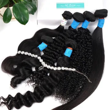 Cuticle Aligned Lose Deep Unprocessed with Frontals Curly Extension Brazilian One Donor Mink Human Virgin Straight Hair Bundles