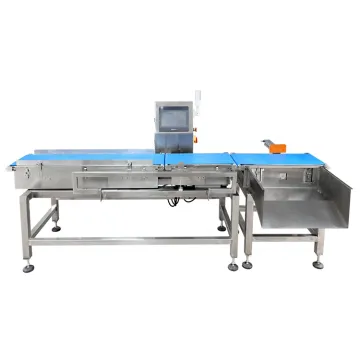 High Speed Touch Screen Check Weigher Conveyor Weighing Machine with Rejector