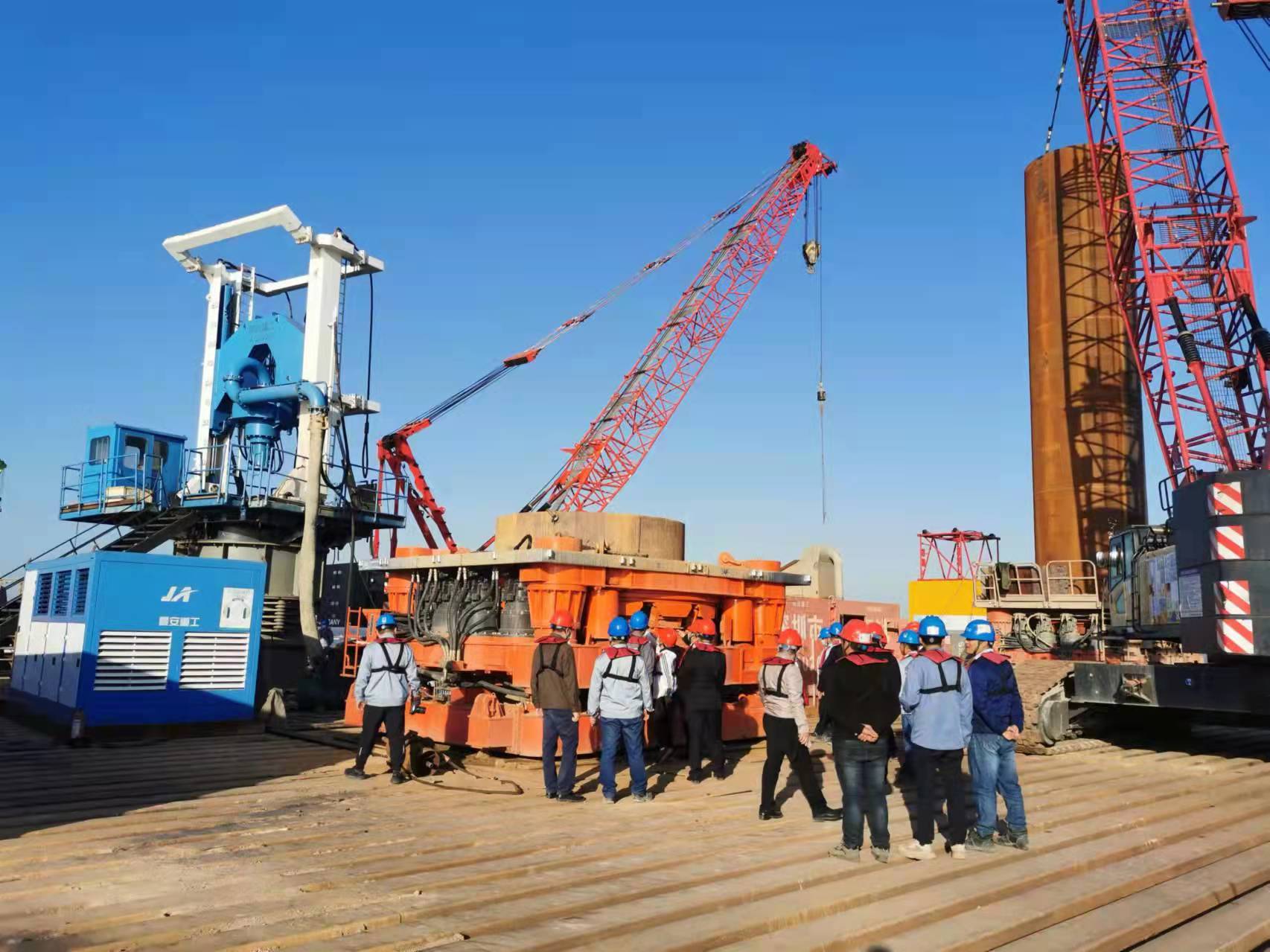 Bored Secant Pile Drilling Rig