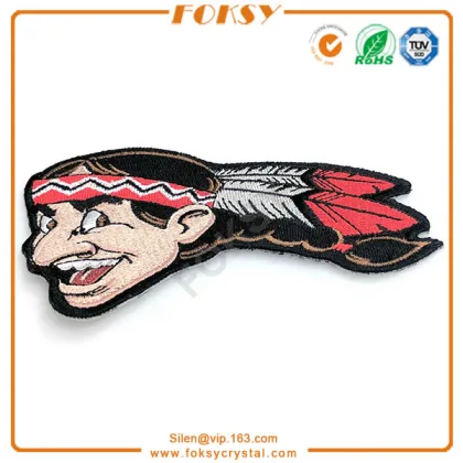 Tribal Chief embroidery patch design