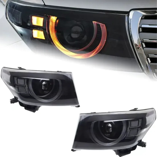 LED Angel Eyes Headlamp for Toyota LC200 & FJ200 (2007-2018)