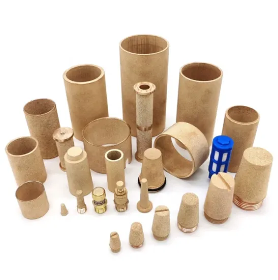 Sintered Porous Candle Filter Cartridge Made of Bronze
