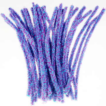 DIY Craft Twisted Chenille Stem Purple color