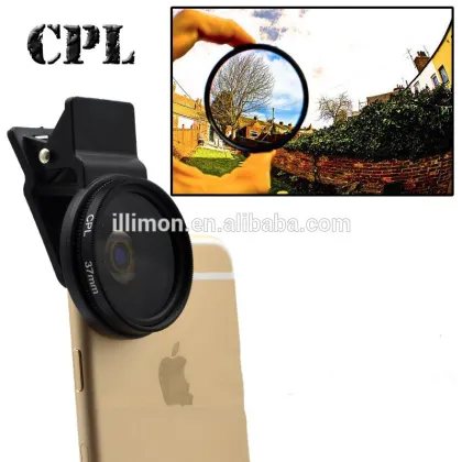 ILLIMON Wholesale Universal Circular Polarizer 37mm Camera CPL mobile phone CPL filter lens