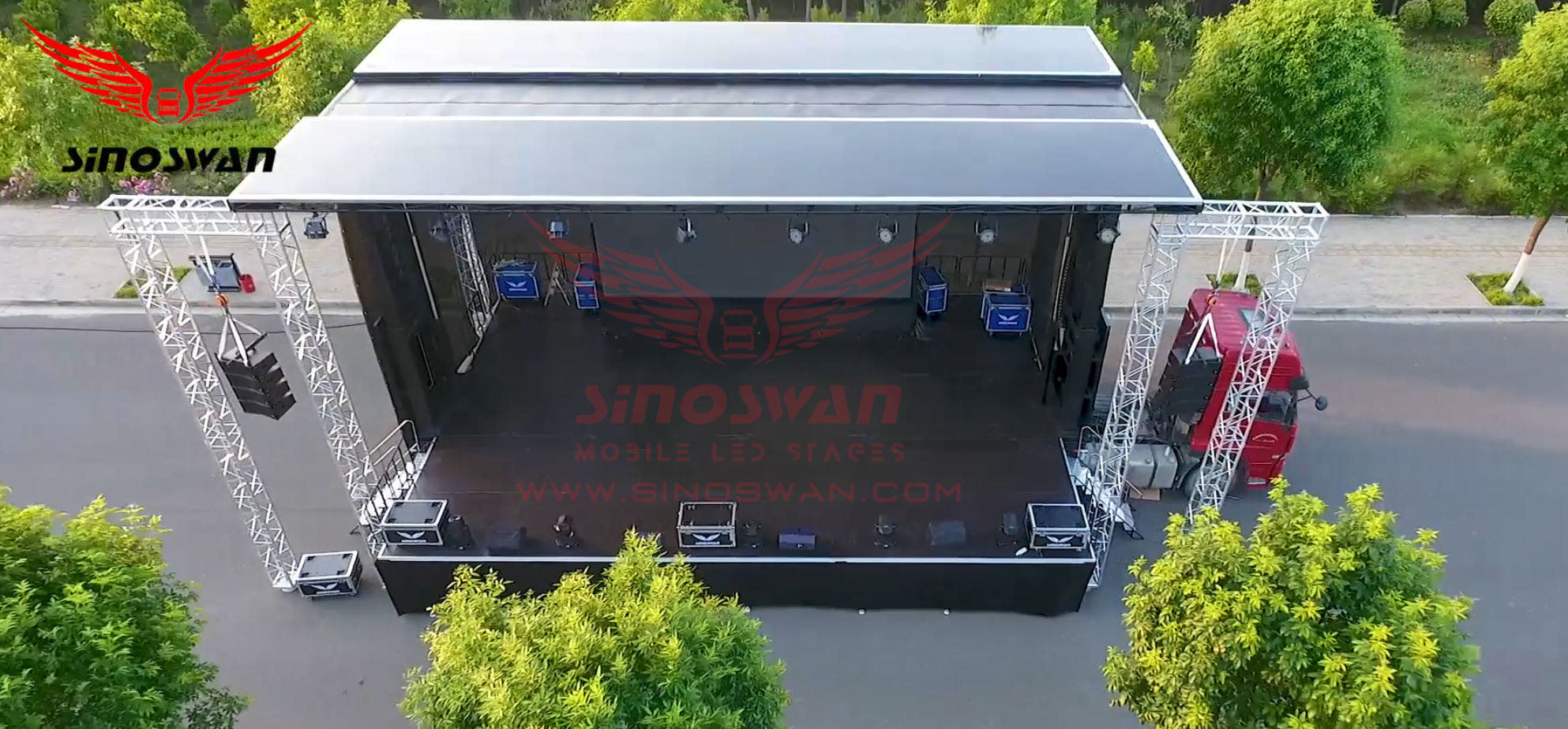 Mobile Outdoor Event Stage