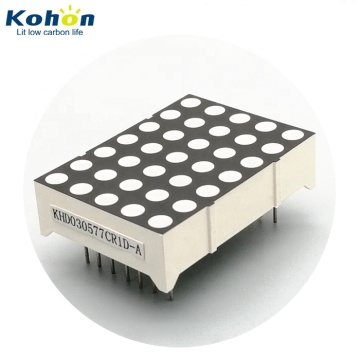 Display LED a matrice a punto rosso da 3 mm per ascensore (5x7)