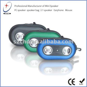 Mini speaker bag for mp4/IPOD