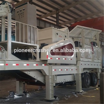 mobile stone crusher plant