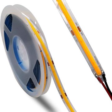 Addressable Warm White LED Strip 384 LEDs/m DC 12V/24V 8mm High Brightness RA90