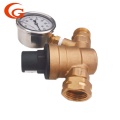 Reductor de presión eficiente de latón sin plomo para plomería