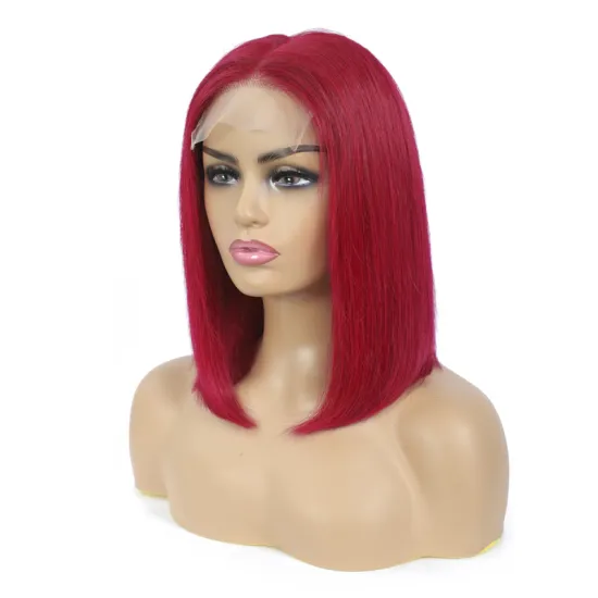 X-TRESS Direct Factory Sale 100% Human Hair Wig With 4*4 Lace Front Short Wig Straight Natural Hair Wig For Women Human Hair