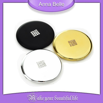 Zhejiang wholesale jeweled gifts dual cosmetic mirror