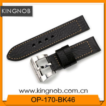 Genuine Leather Watch Band 24mm