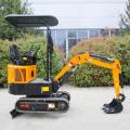 1 ton crawler mini excavator beroperasi berat 1ton