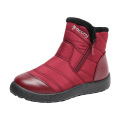 Soft soled waterproof cloth snow boots