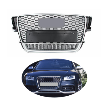 Black Mesh Grille for Audi A5 2008-2011 - Easy Installation Wholesale Upgrade