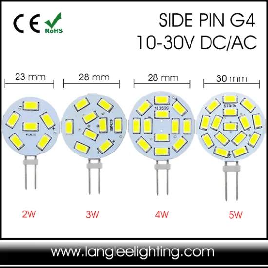 G4 Base 15 LED 5630 SMD DC 24V RV Boat Camper Trailer Marine Car Light Bulb