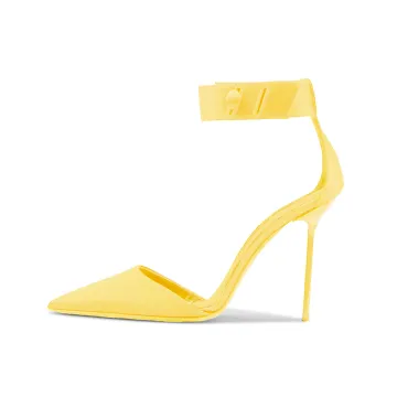 Pointed Toe Ankle Strap High Heel Stiletto Shoes