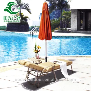 Factory Wholesale Outdoor Cast Aluminium Lounge Chair