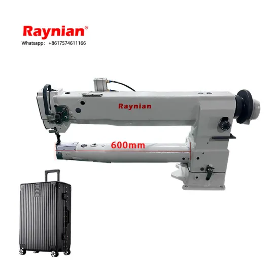 Raynian-246 Industrial Sewing Machines: Long Arm Cylinder Arm for Luggage Manufacturing