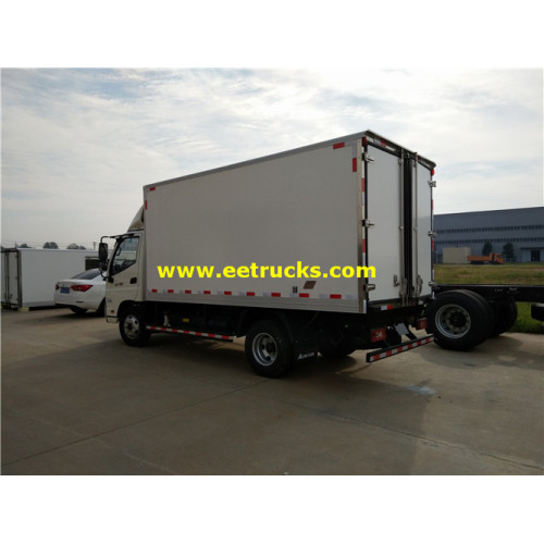 HOWO 3tons Insulated Van Vehicles