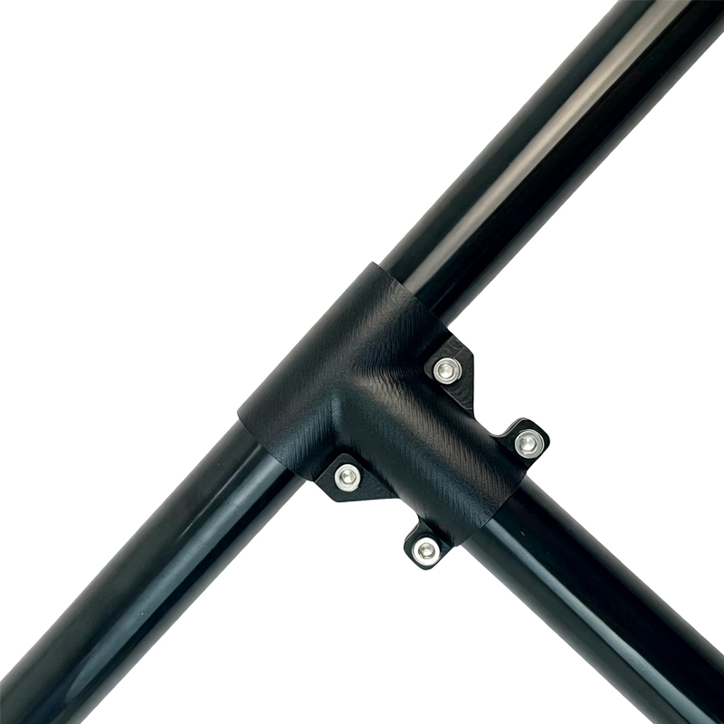 OD 18mm-18mm T-Shaped Three-Way Sleeve