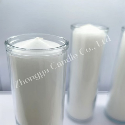 Religious Glass Jar Candle in Bulk Home Decoration