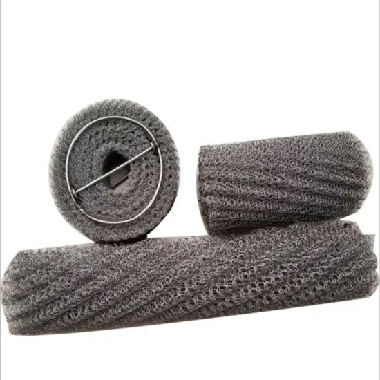 SS 304 Fiberglass Co-Knit Demister Mesh 600mm Crimped Type