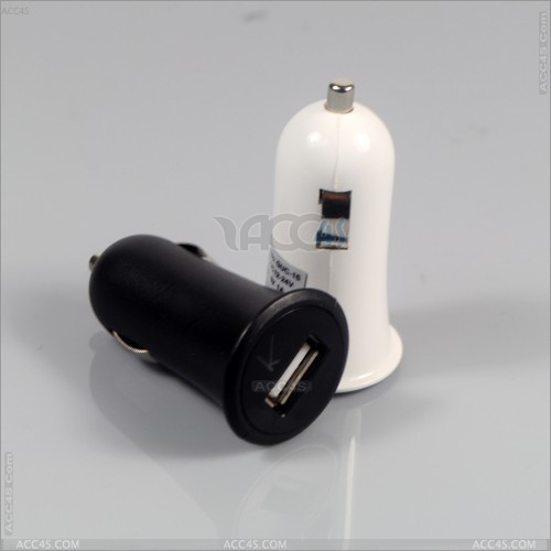 Travel in-Car Charger Black and White Color for Mobile Phone (P-USBCHAGCAR045)