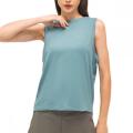 Loose Fit Yoga Sleeveless Shirts Muscle Tank